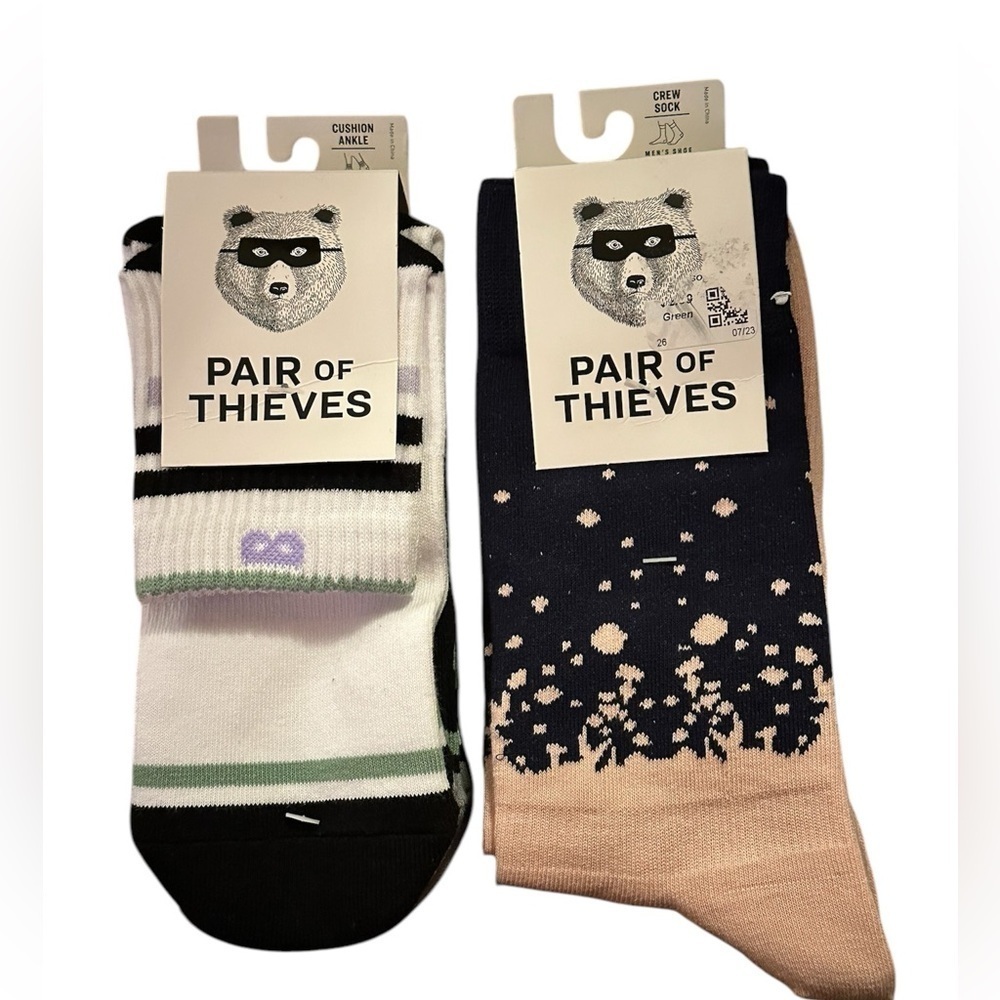 Pair‎ of Thieves six pairs socks men’s 3 crew 3 cushion ankle